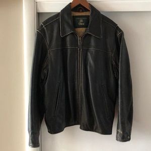 Orvis leather jacket